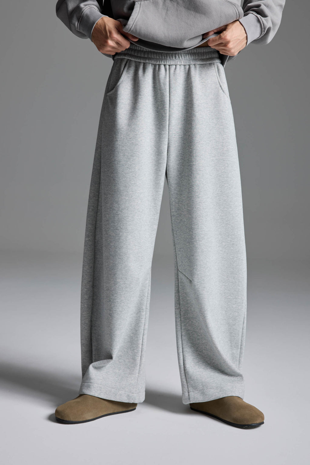 【年間ベストセラー】LINDEN バレルスウェットパンツ グレー