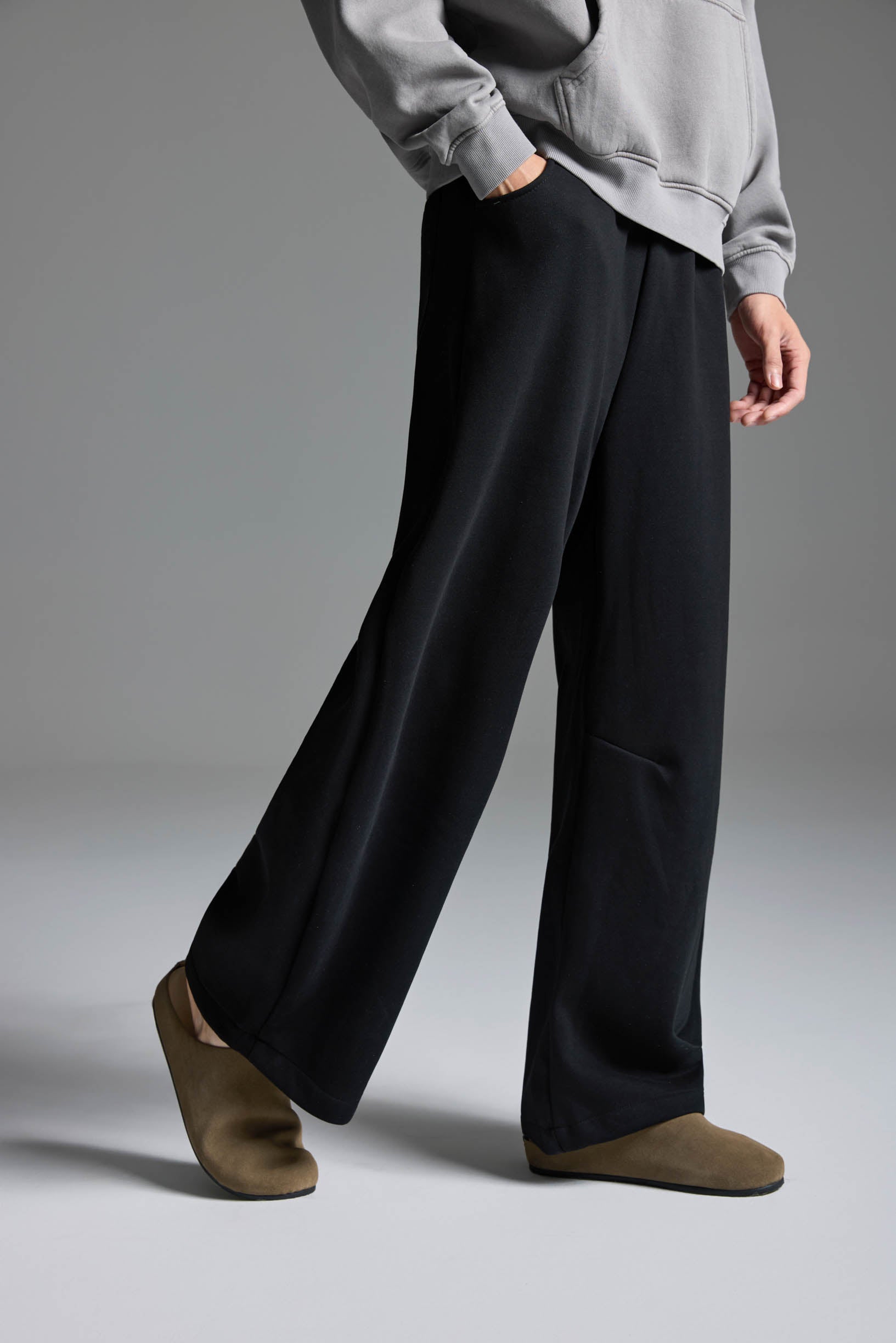 【年間ベストセラー】LINDEN バレルスウェットパンツ ブラック