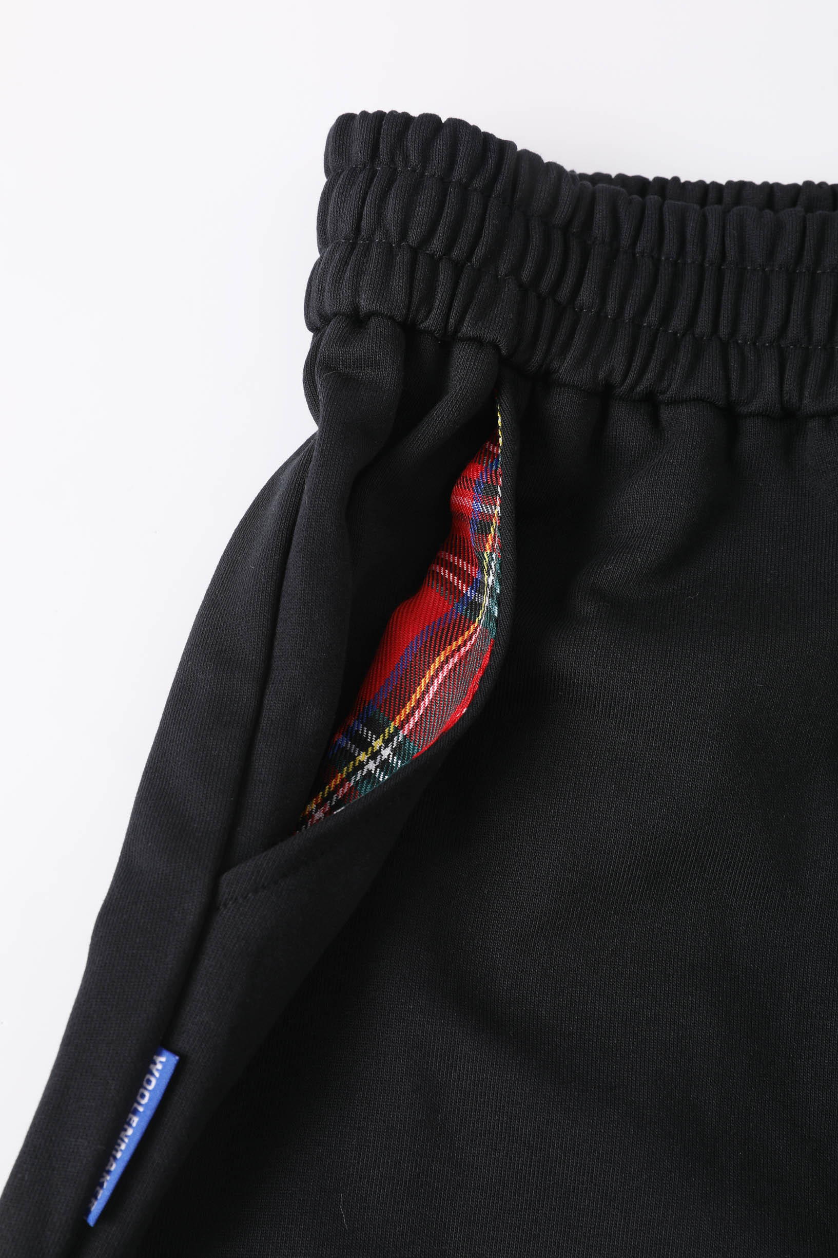 【裏パイル】LINDEN ストレートスウェットパンツ ブラック